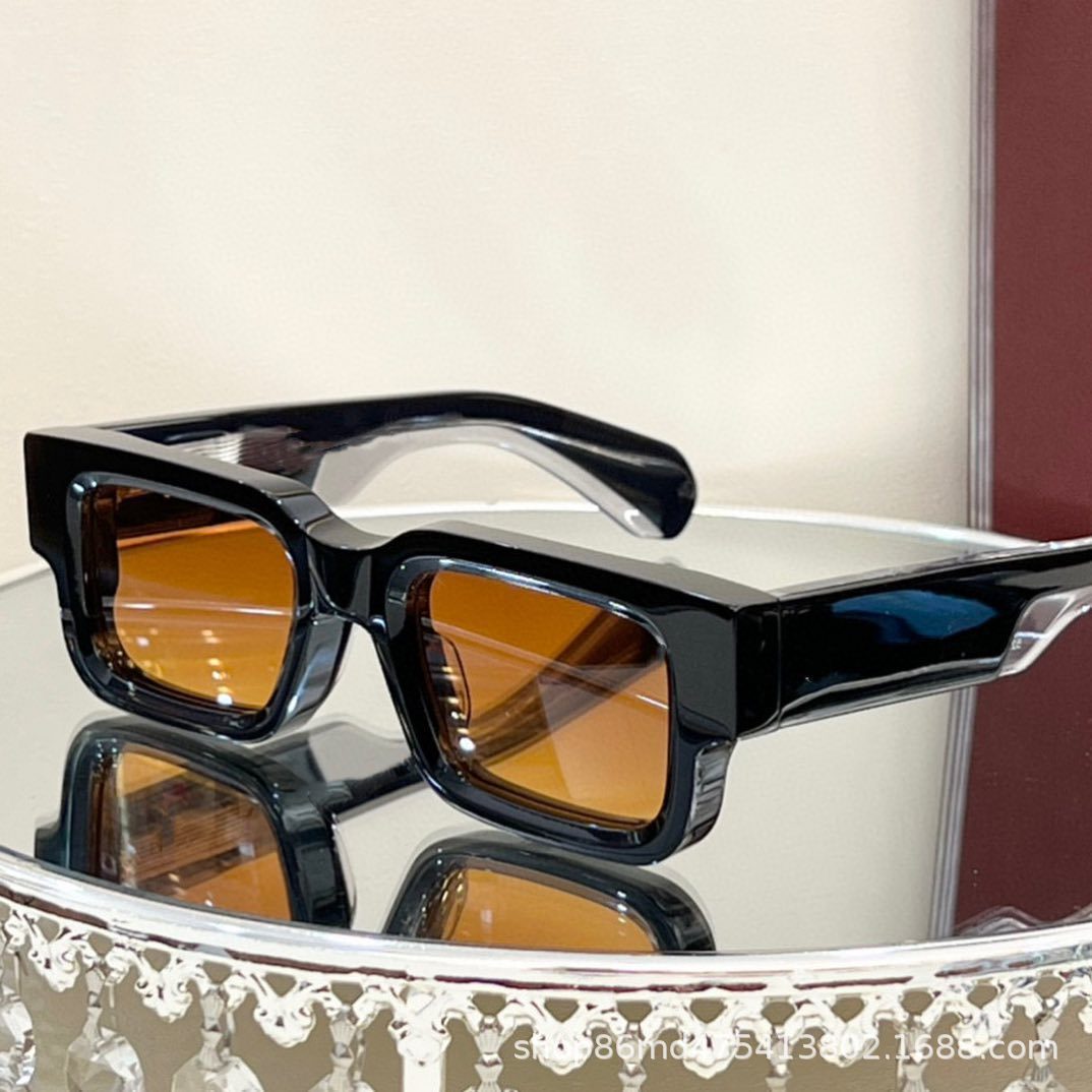 Women Fashion Glasses - 2026 New Plate Sunglasses Cross‑border Retro