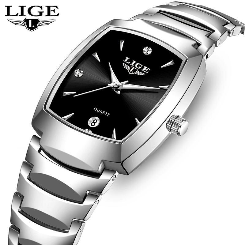 Women'S Fashion Quartz Watch - LIGE Watch women Business Luxury Ladies