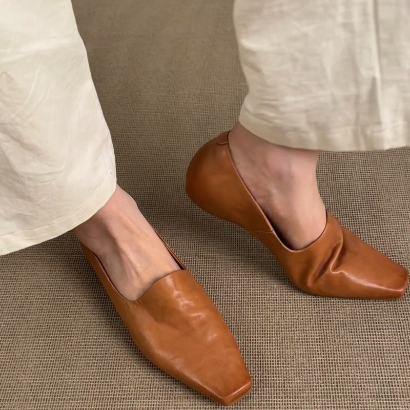 Women'S Fashion Loafers - Retro Flat Loafers Women's Slip-on British