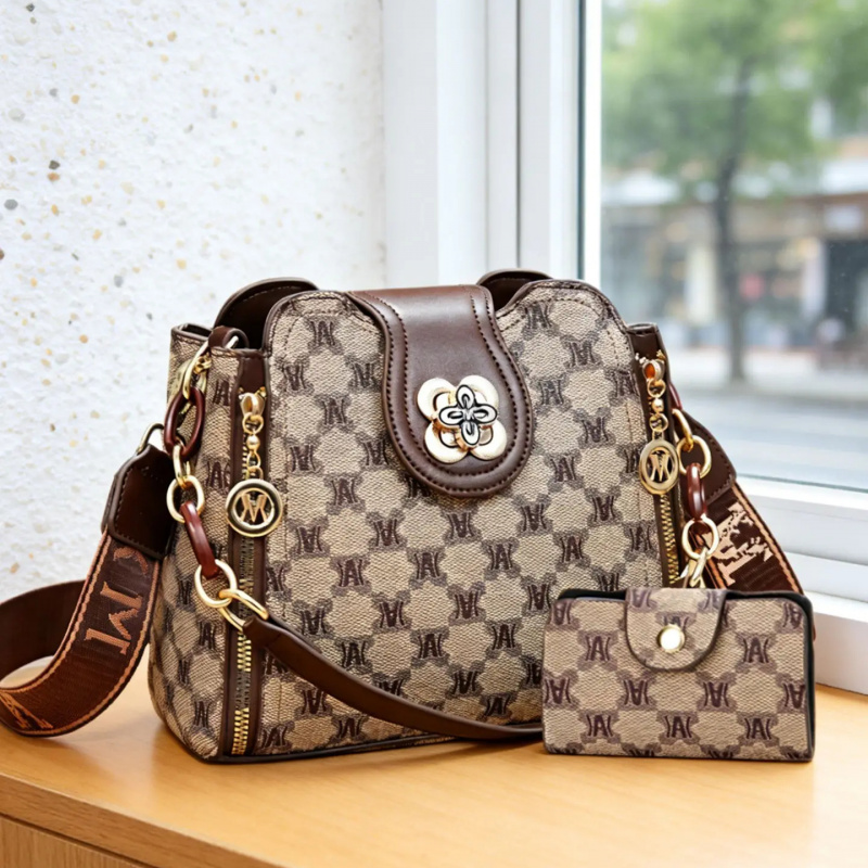 vintage letter printed shoulde - đánh giá và giá Crossbody Bag Women