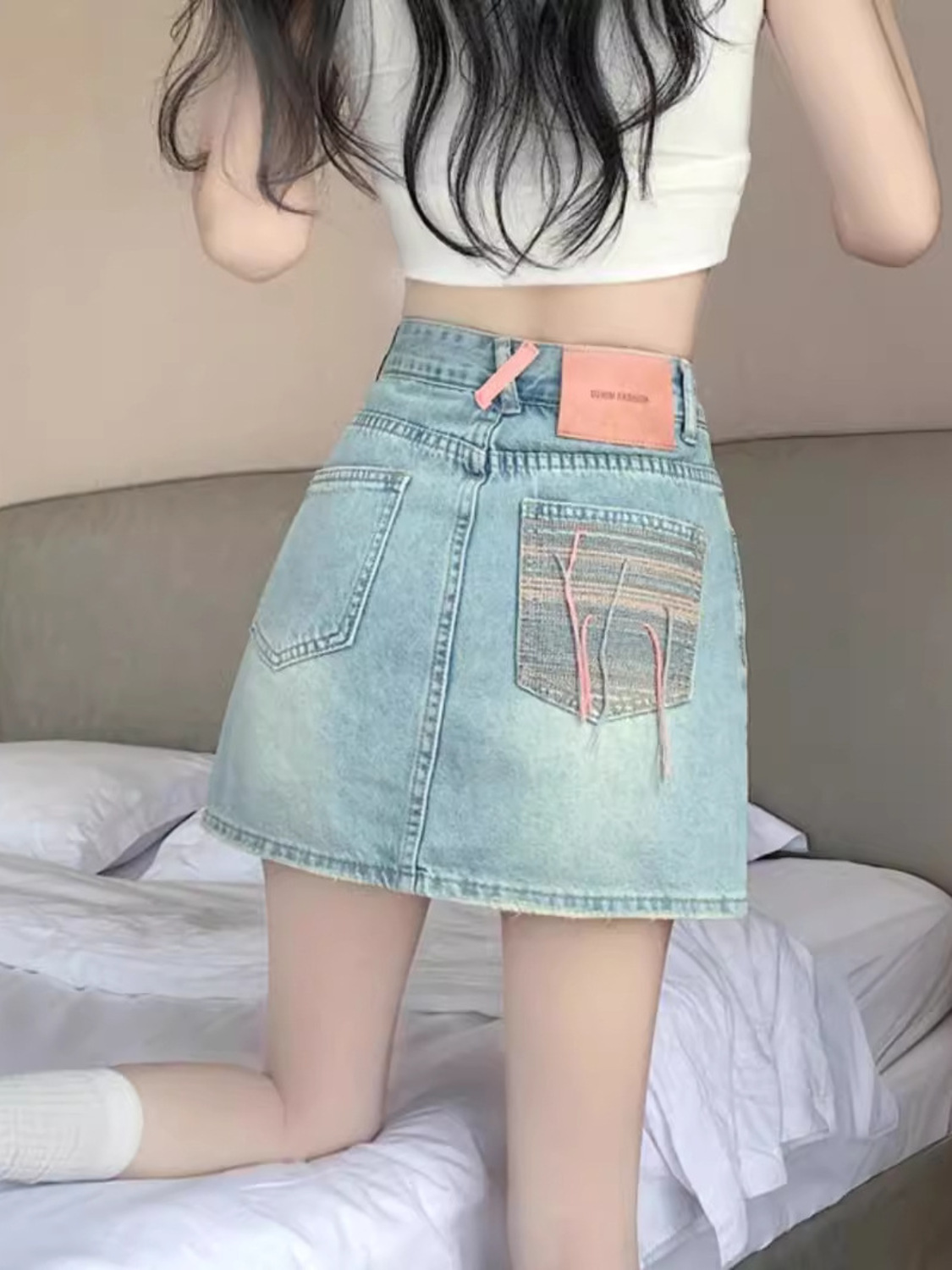 Women's Vintage Washed Denim S - đánh giá và giá Denim Shorts Women