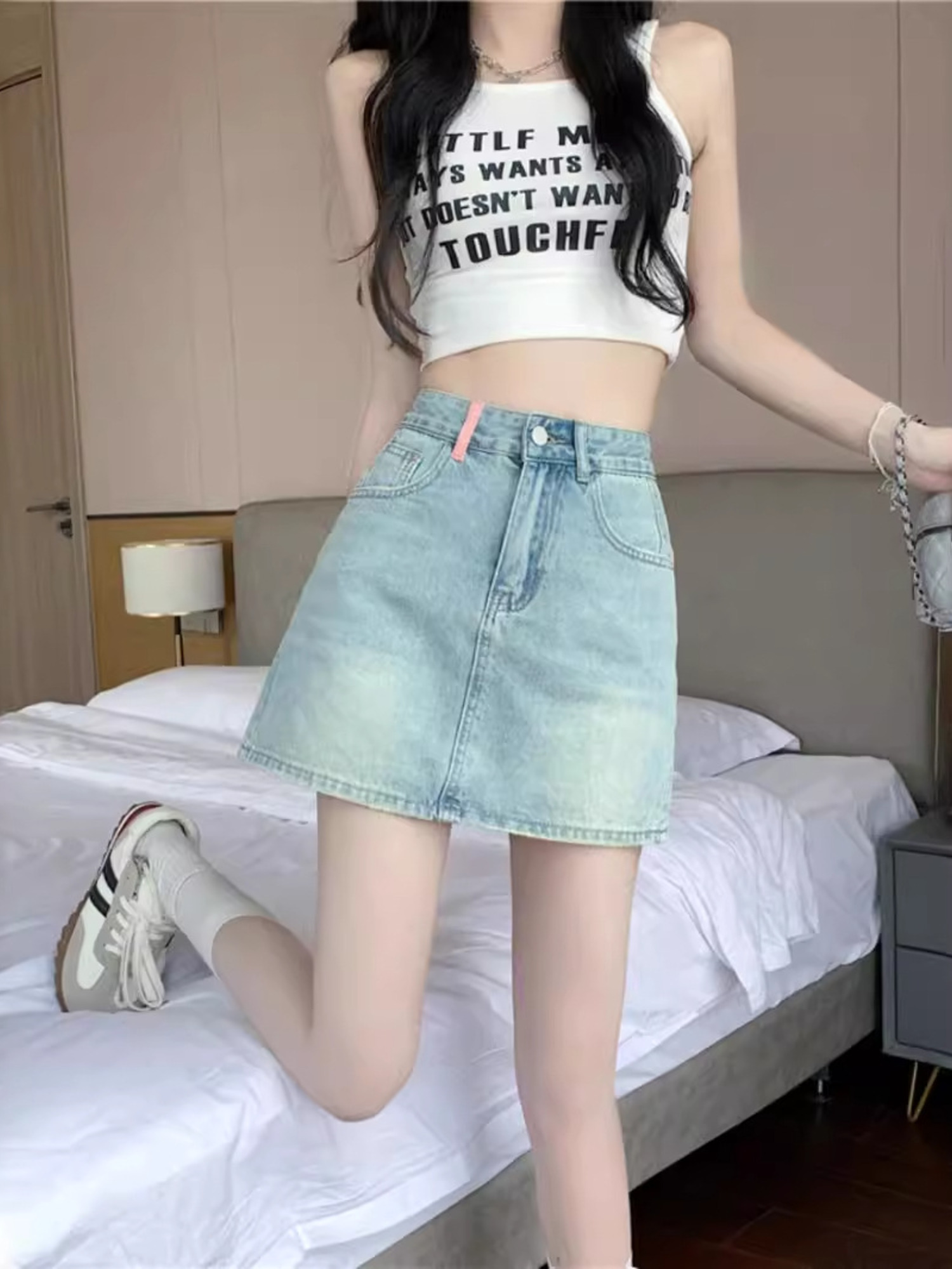Women's Vintage Washed Denim S - đánh giá và giá Denim Shorts Women