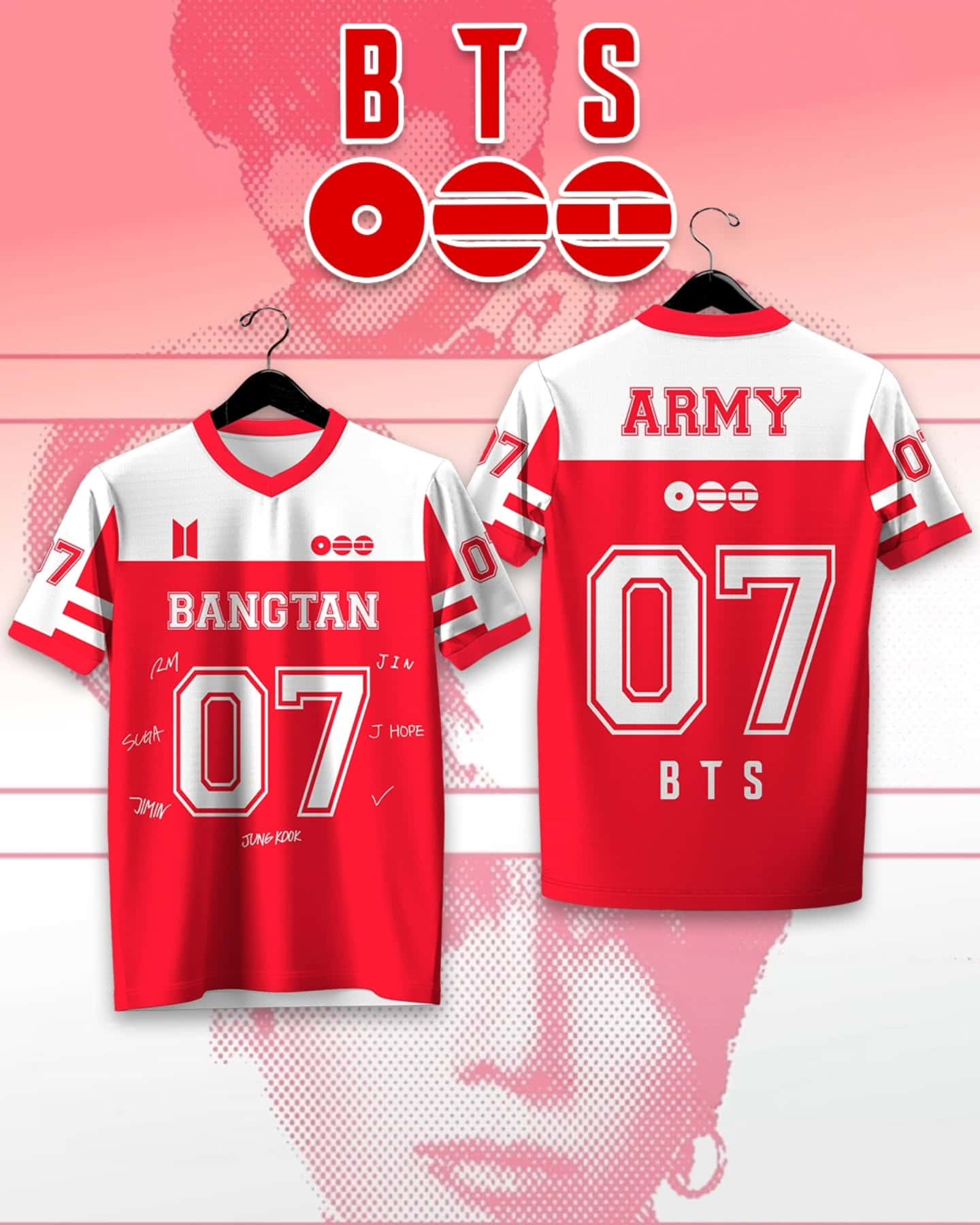 BTS ARMY New Rugby Jersey KPOP - đánh giá và giá Women'S Fashion Rugby Shirt