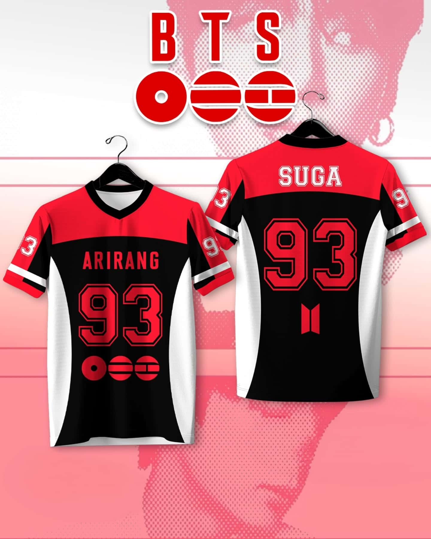 BTS ARMY New Rugby Jersey KPOP - đánh giá và giá Women'S Fashion Rugby Shirt