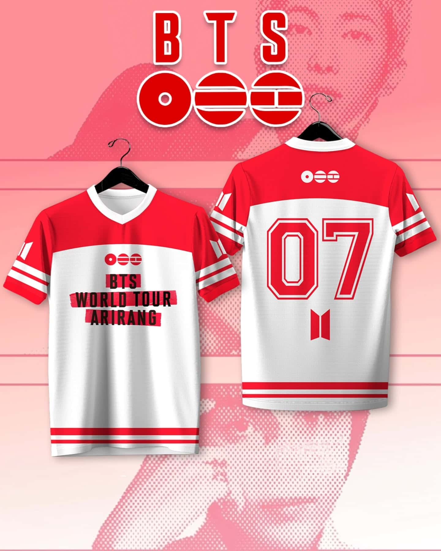 BTS ARMY New Rugby Jersey KPOP - đánh giá và giá Women'S Fashion Rugby Shirt