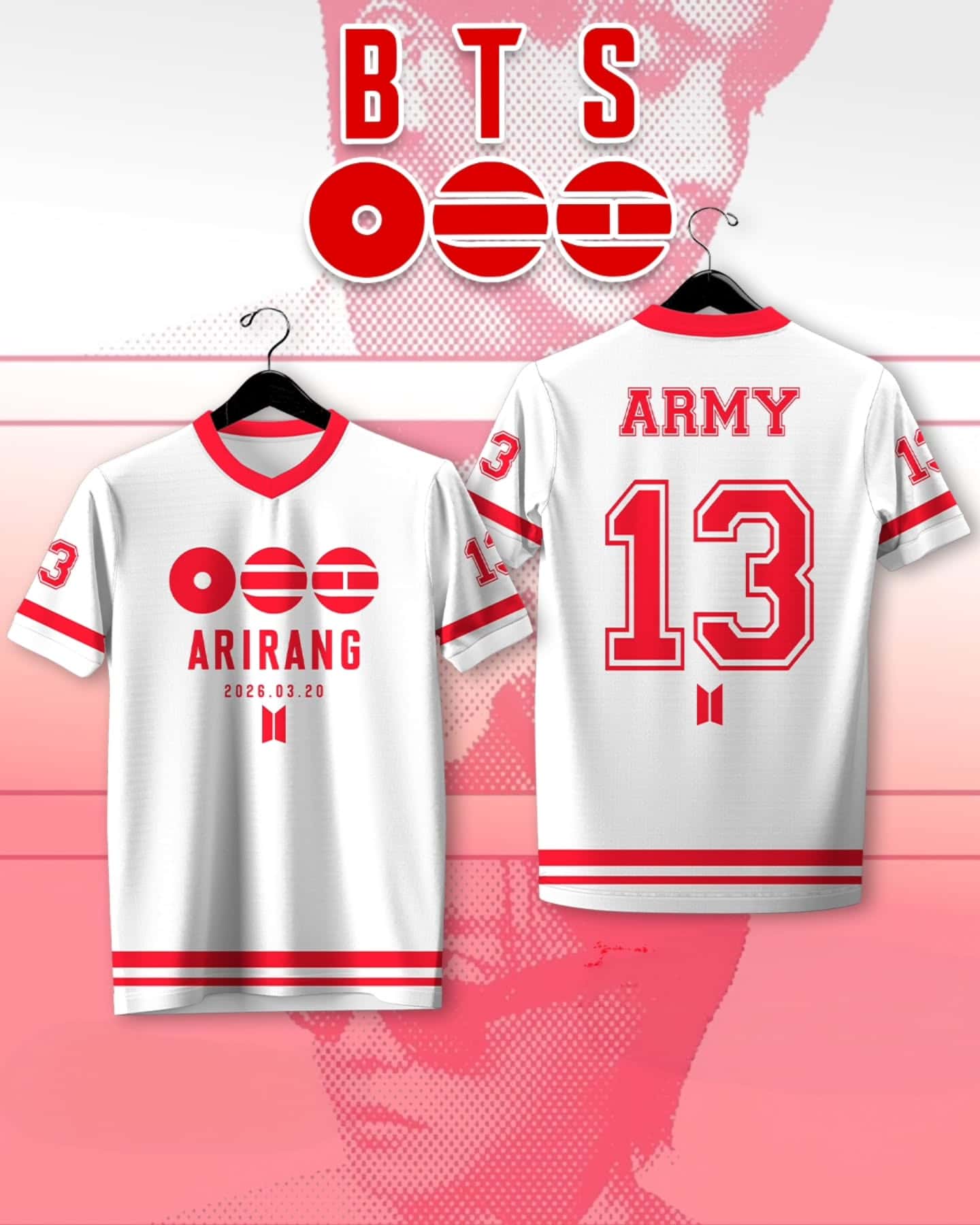 BTS ARMY New Rugby Jersey KPOP - đánh giá và giá Women'S Fashion Rugby Shirt