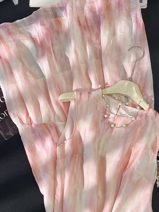 Romantic Pink Vacation Dress S - đánh giá và giá Women Fashion Over The Years
