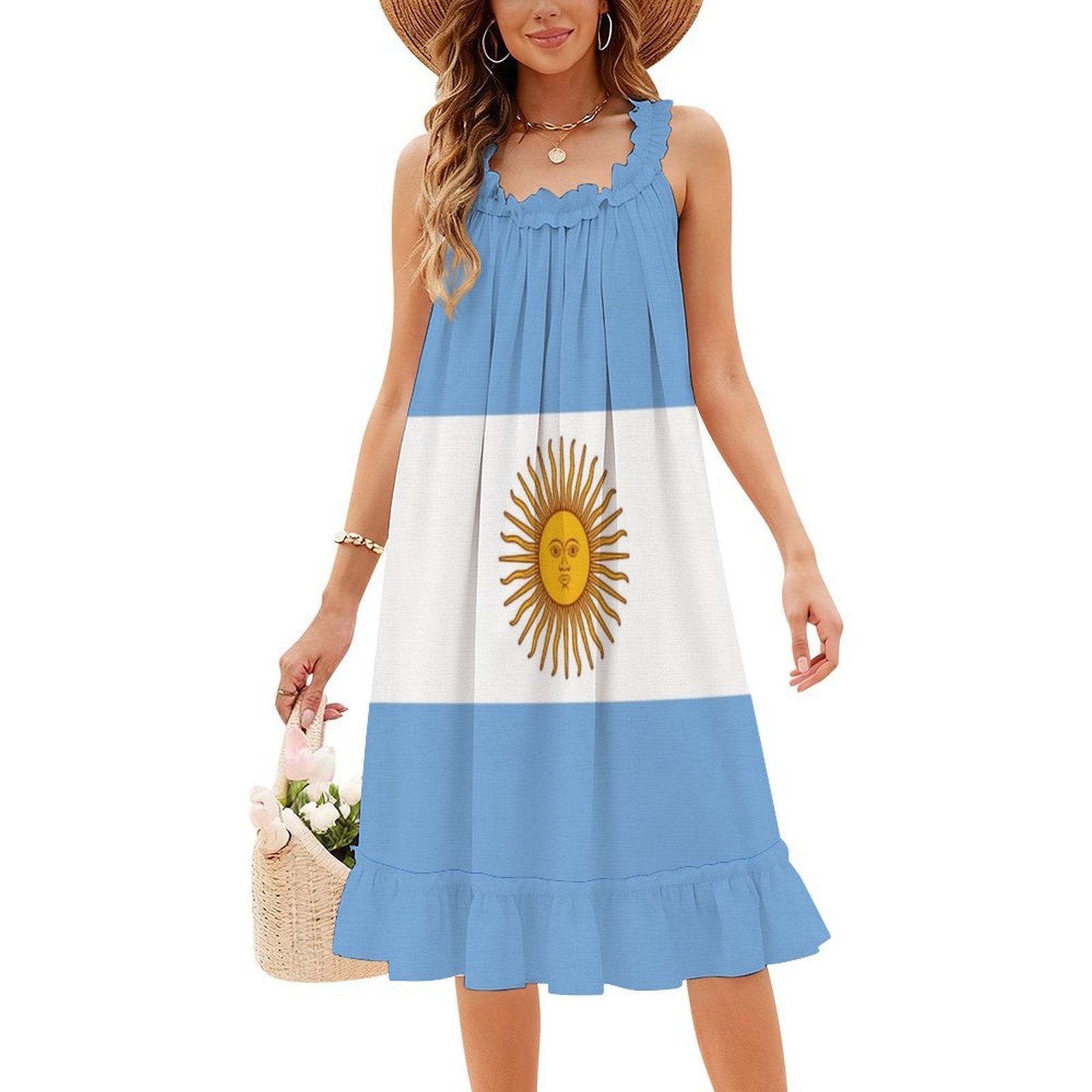 Argentina-Argentinian T-Shirt  - đánh giá và giá Smocked Dress Women