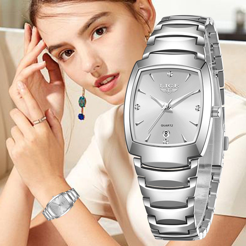 LIGE 2026 new Women's Watch Bu - đánh giá và giá Women'S Fashion Quartz Watch