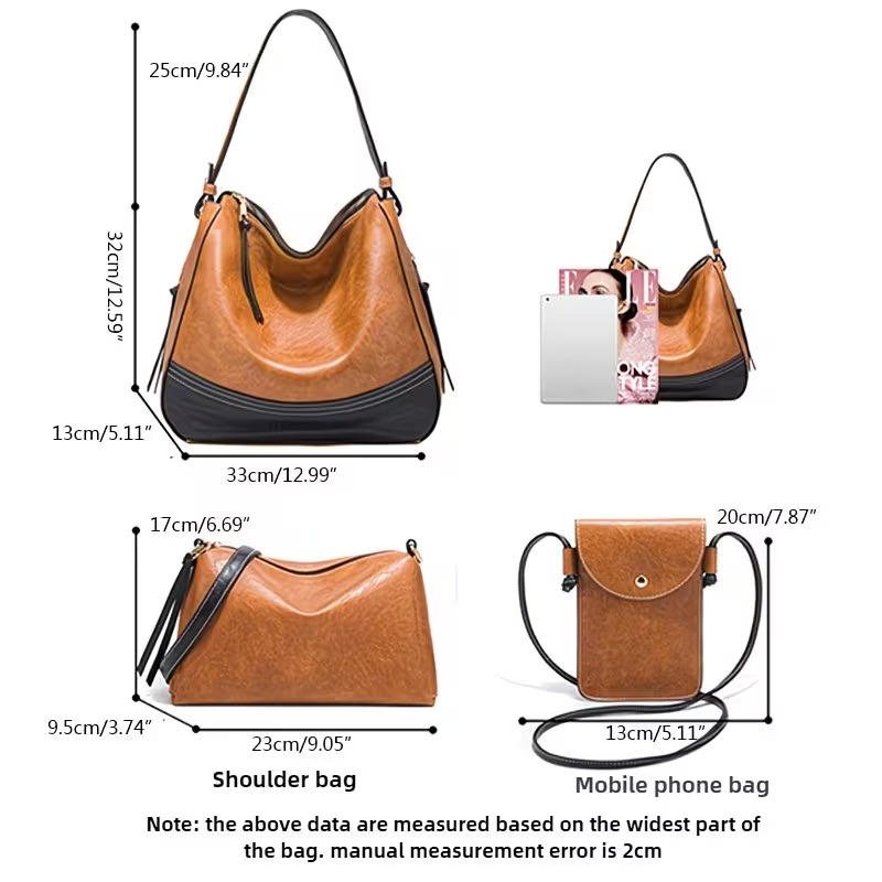 Women's Bag Set - 4-piece Set. - đánh giá và giá Crossbody Bag Women