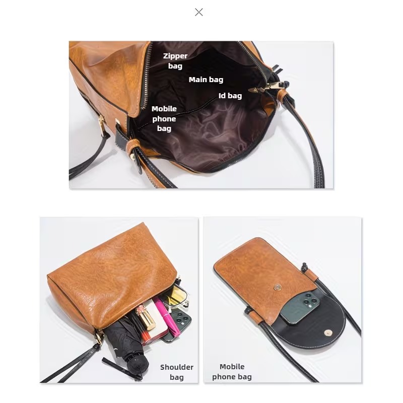 Women's Bag Set - 4-piece Set. - đánh giá và giá Crossbody Bag Women