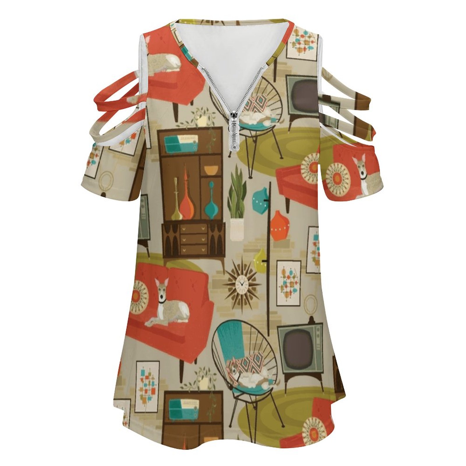 Rec Room Madness Women's T-Shi - đánh giá và giá Women'S Fashion In The 1960S