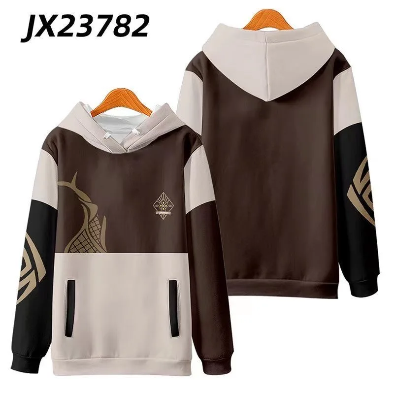 Genshin Impact Zhongli 3D Prin - đánh giá và giá Women'S Fashion Zip Hoodie