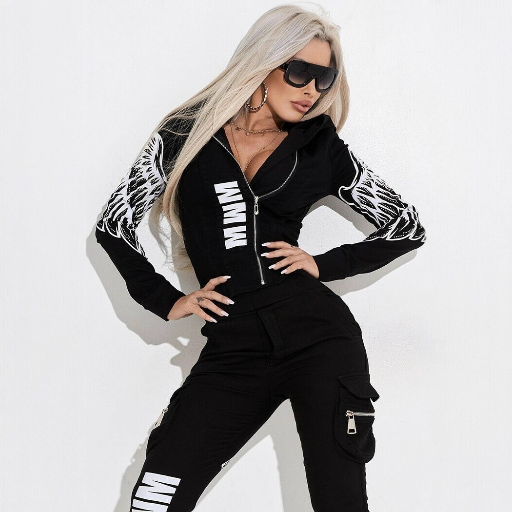 Fashion Tracksuit for Woman 20 - đánh giá và giá Women'S Fashion Zip Hoodie