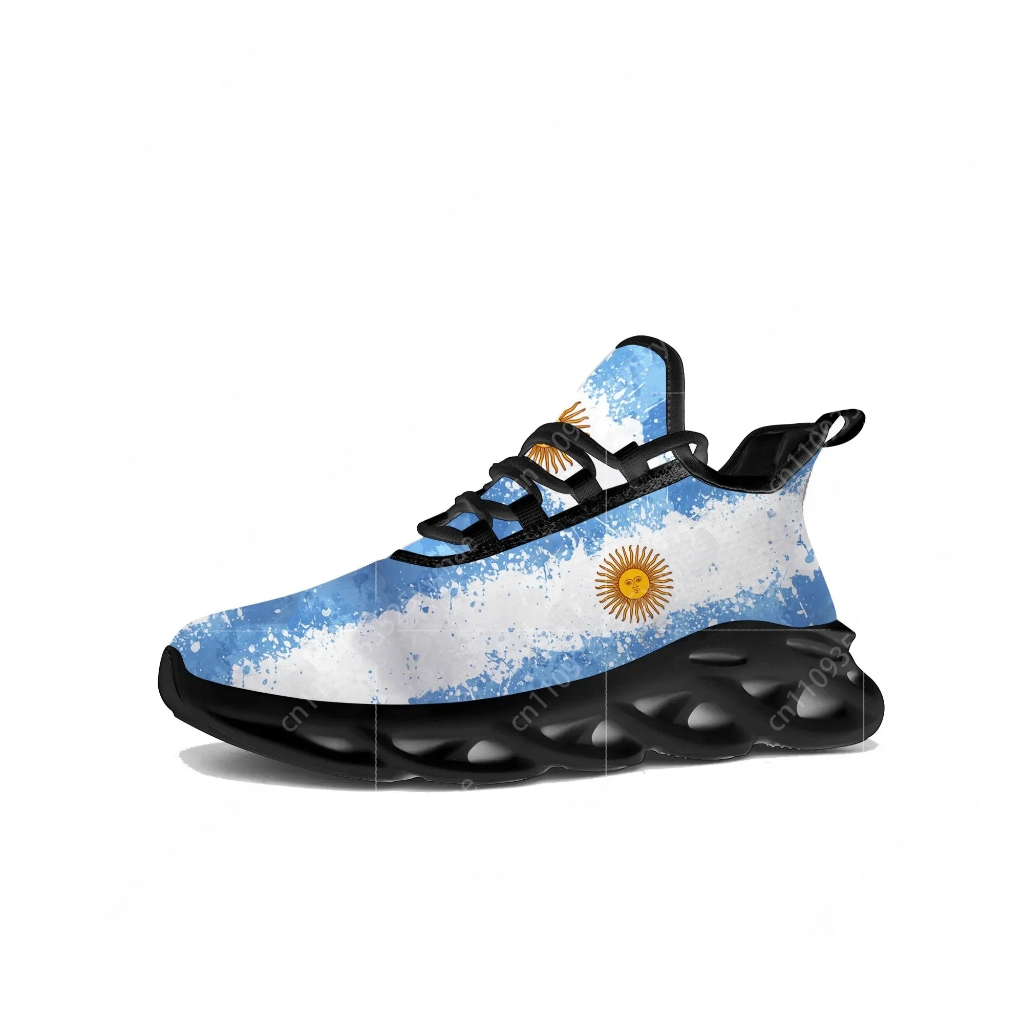 Argentine Flag Flats Sneakers  - đánh giá và giá Women'S Fashion Running Shoes