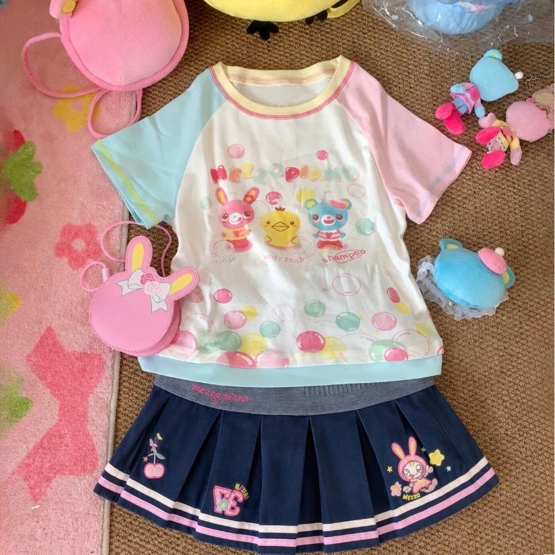 Girls Slim Subculture Two Piec - đánh giá và giá Crop Top Women