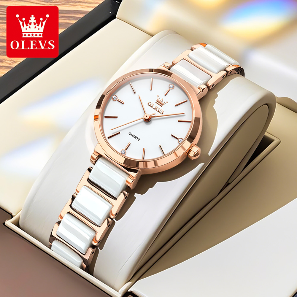 OLEVS Women Watch 5877 Luxury  - đánh giá và giá Women'S Fashion Quartz Watch
