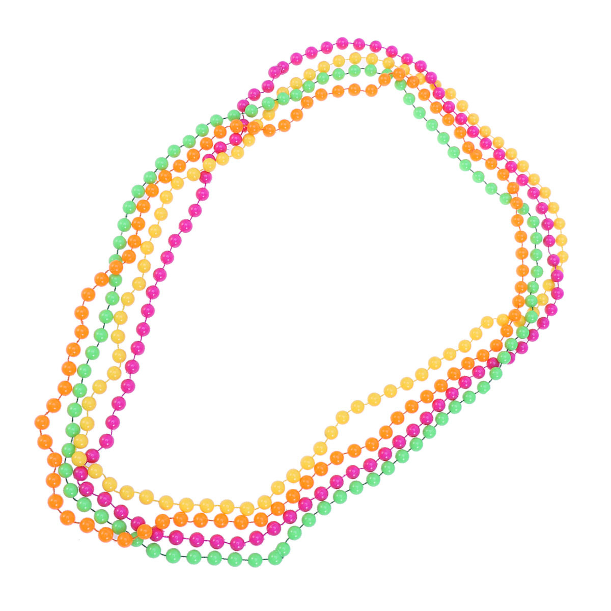 4Pcs Plastic Bead Necklace Wom - đánh giá và giá Women'S Fashion In The 70S