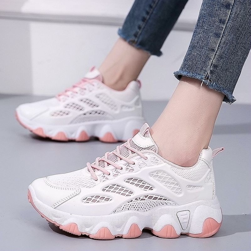 Breathable Mesh Chunky Sneaker - đánh giá và giá Women'S Fashion Running Shoes