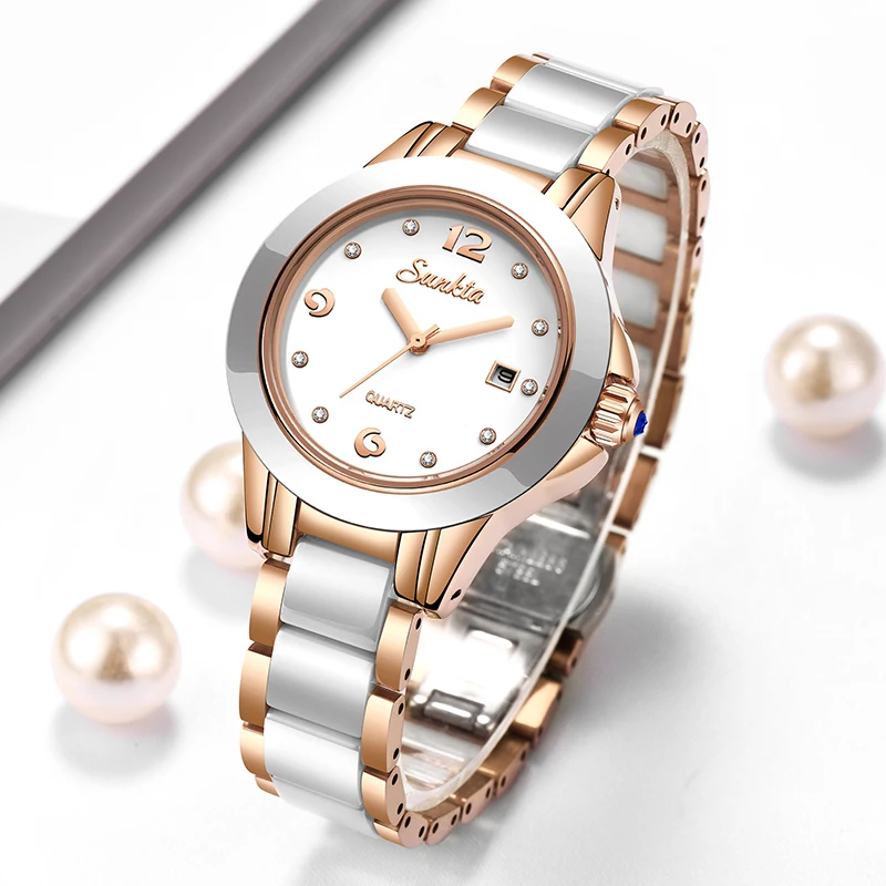 Sunkta Fashion Casual Quartz W - đánh giá và giá Women'S Fashion Quartz Watch