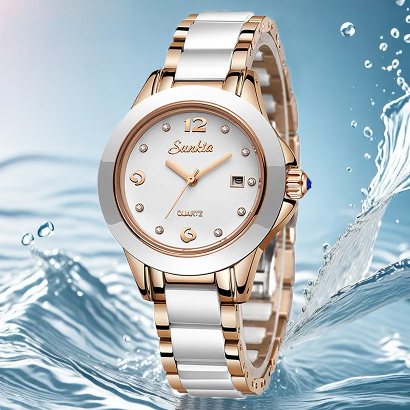 Sunkta Fashion Casual Quartz W - đánh giá và giá Women'S Fashion Quartz Watch