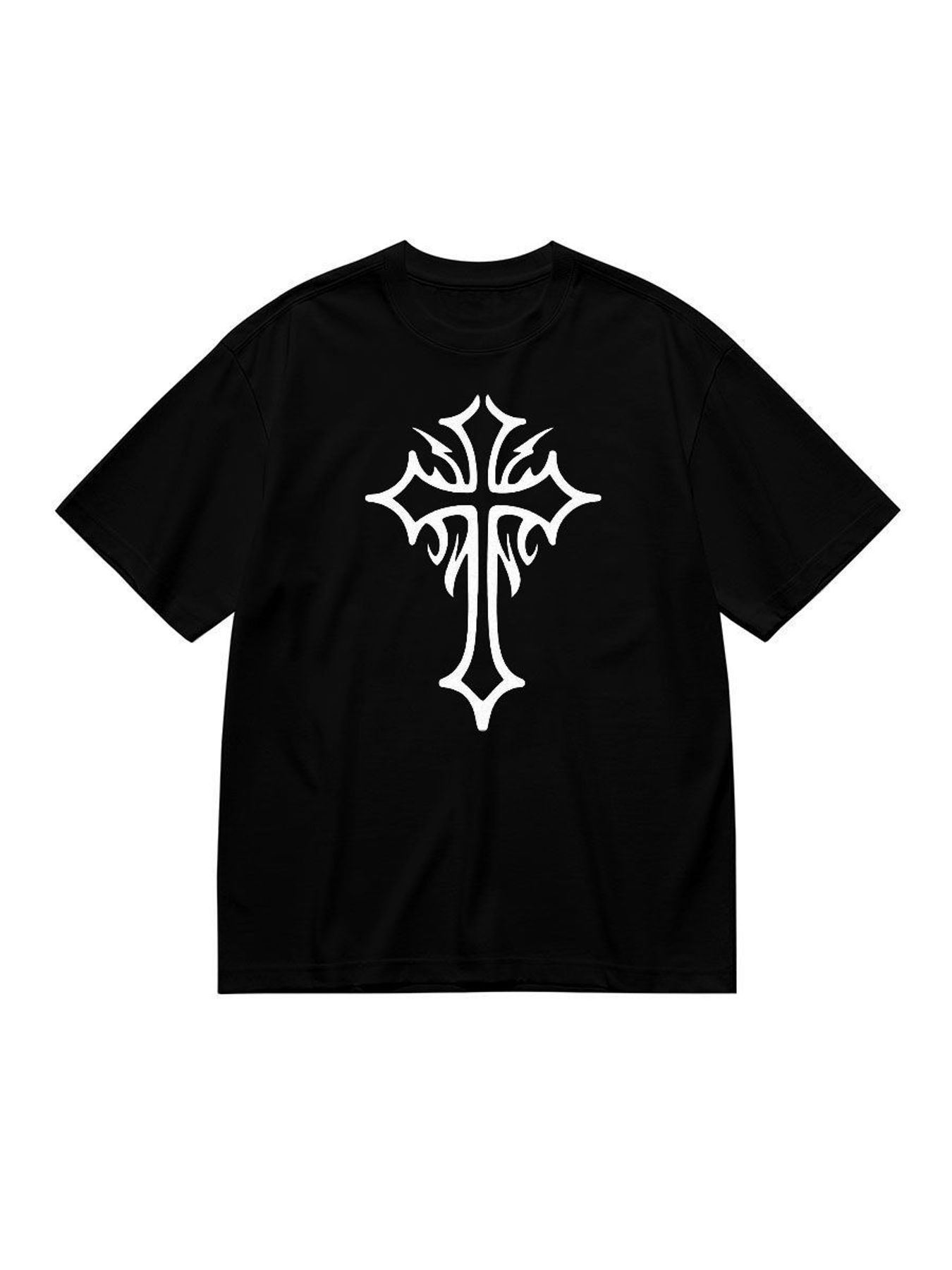 Gothic Cross Graphic T Shirt W - đánh giá và giá Women'S Y2K Fashion Aesthetic