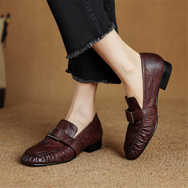 New Autumn Genuine Leather Wom - đánh giá và giá Women'S Fashion Loafers