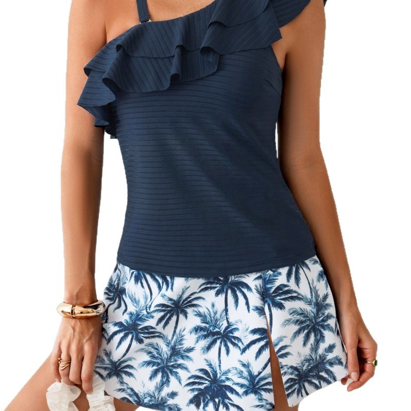 Woman Tankini Swimwear Sleevel - đánh giá và giá Crop Top Women