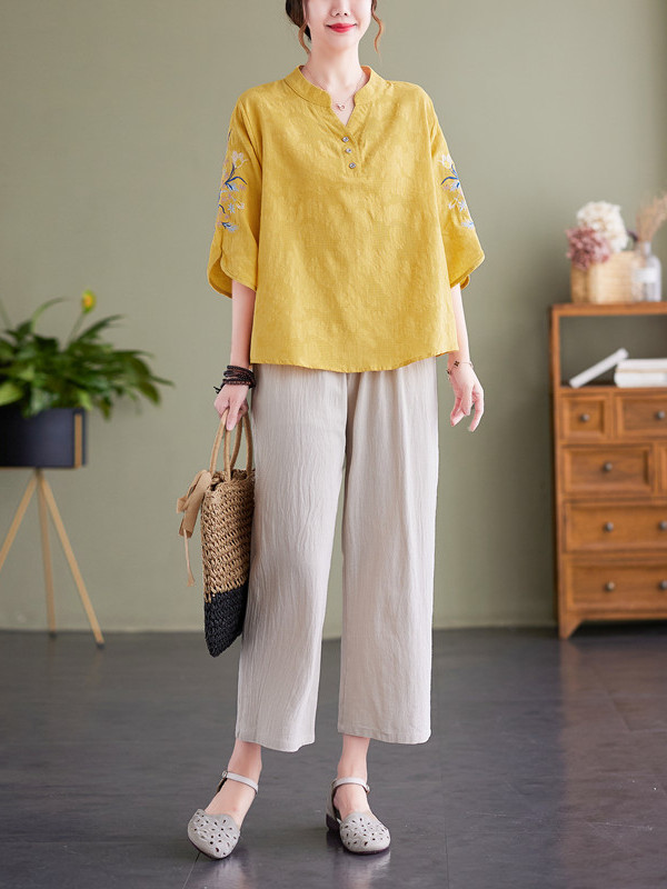 Elegant Embroidered Cotton Lin - đánh giá và giá Women Fashion Over The Years