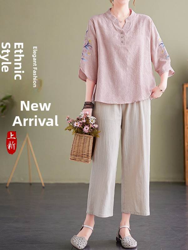 Elegant Embroidered Cotton Lin - đánh giá và giá Women Fashion Over The Years