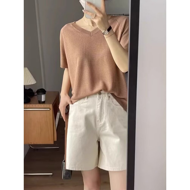 Denim Shorts Female Jeans Whit - đánh giá và giá Denim Shorts Women