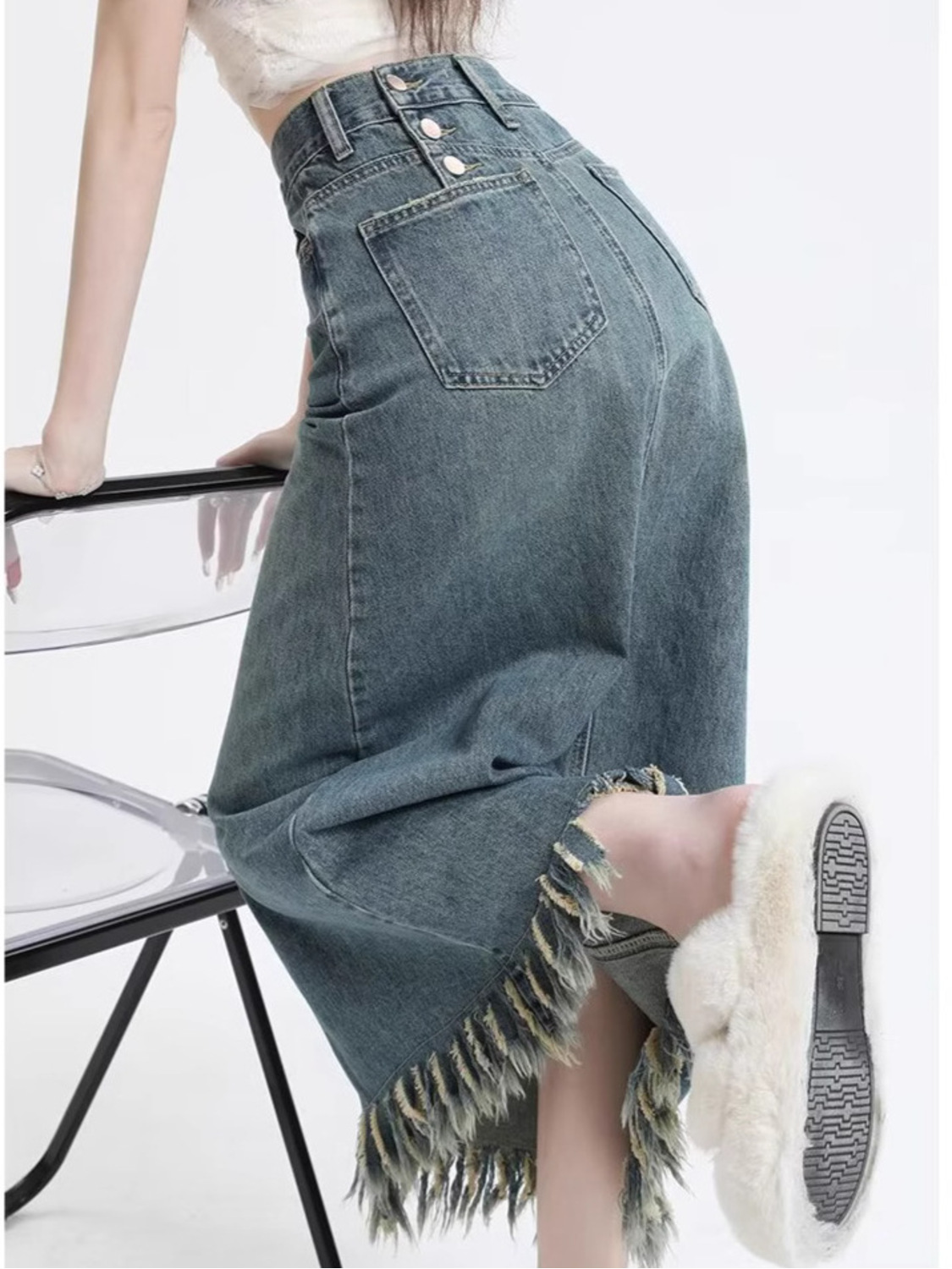 Women's High Waist Vintage Was - đánh giá và giá Denim Shorts Women