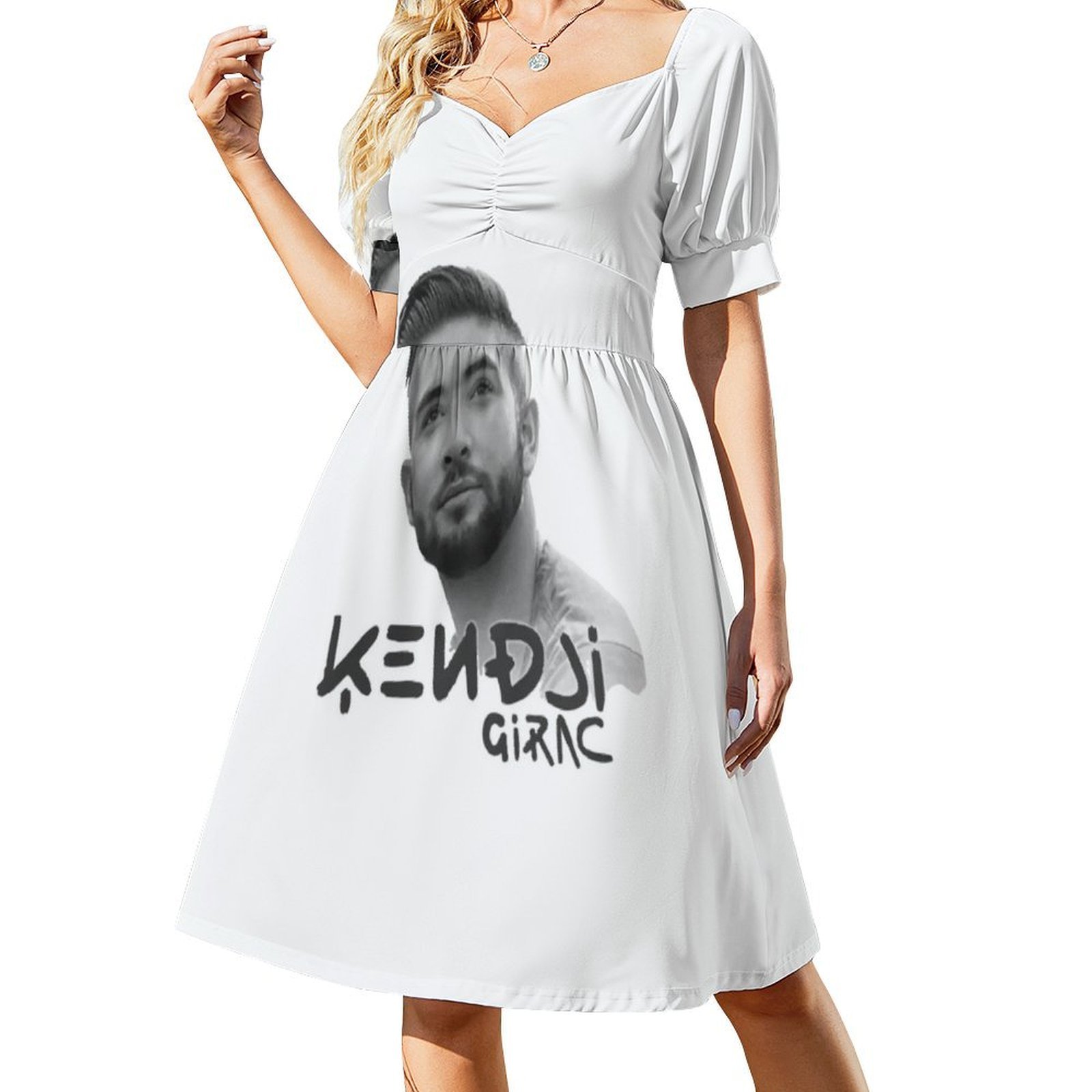 Kendji Girac Portrait Floral S - đánh giá và giá Smocked Dress Women