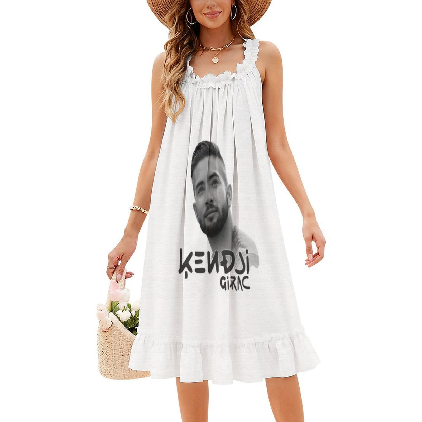 Kendji Girac Portrait Floral S - đánh giá và giá Smocked Dress Women