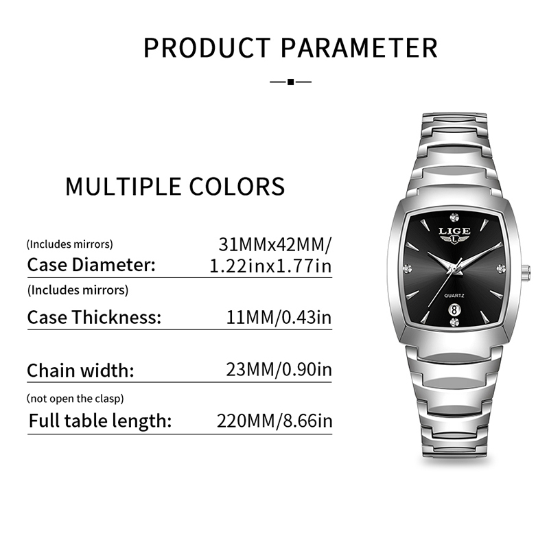 LIGE Watch women Business Luxu - đánh giá và giá Women'S Fashion Quartz Watch