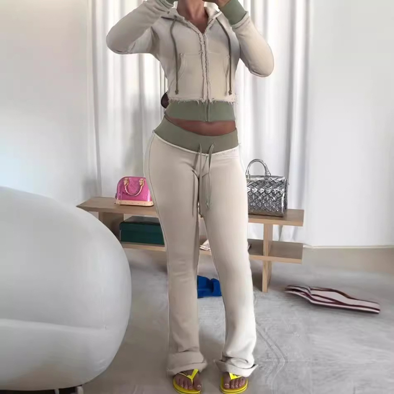 2 Two Piece Lounge Set Women C - đánh giá và giá Women'S Fashion Zip Hoodie