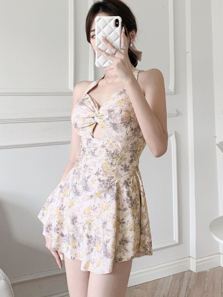 New Summer Floral Print Monoki - đánh giá và giá Floral Summer Dress