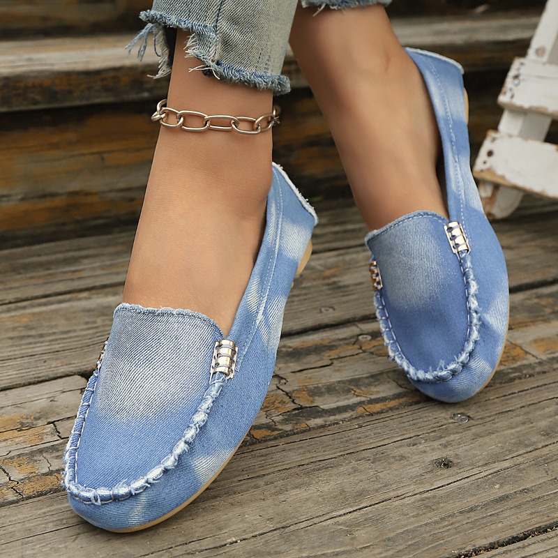 Fashion Light Blue Denim Mocca - đánh giá và giá Women'S Fashion Loafers