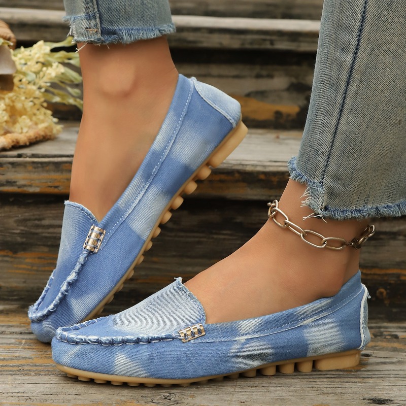 Fashion Light Blue Denim Mocca - đánh giá và giá Women'S Fashion Loafers