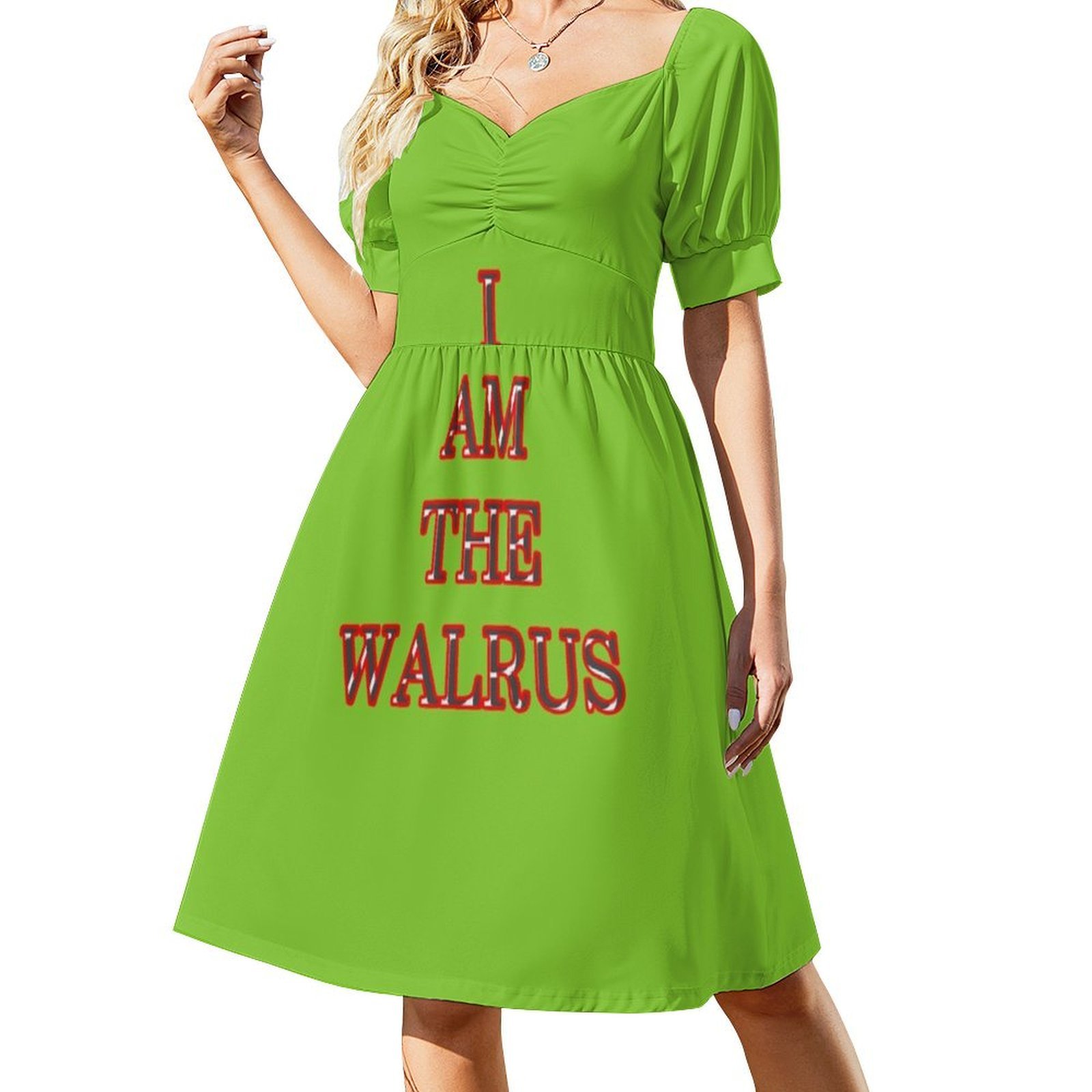 I Am The Walrus Floral Smock D - đánh giá và giá Smocked Dress Women
