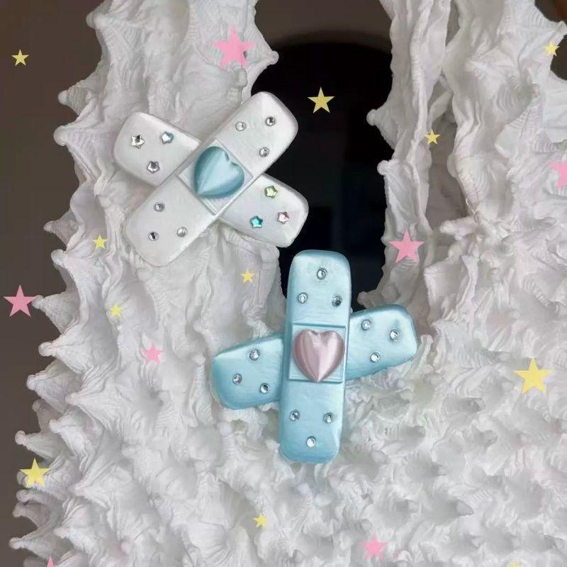 2Pcs Y2k Kawaii Hair Clips Kor - đánh giá và giá Women'S Y2K Fashion Aesthetic