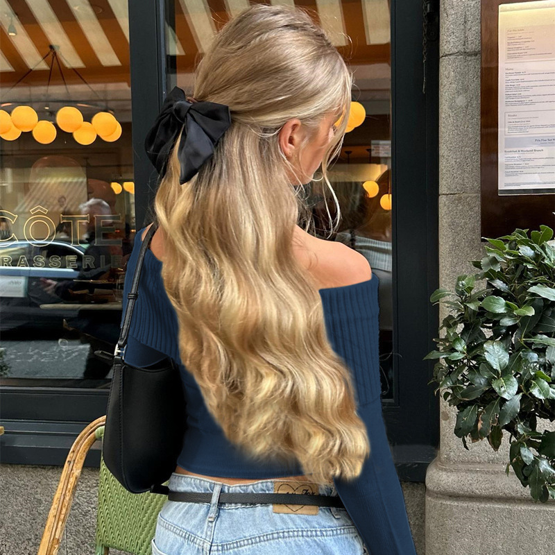 Street Fashion Off Shoulder To - đánh giá và giá Crop Top Women