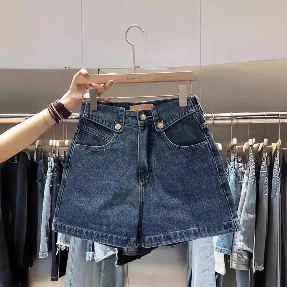 Women Niche High Design Cuffed - đánh giá và giá Denim Shorts Women
