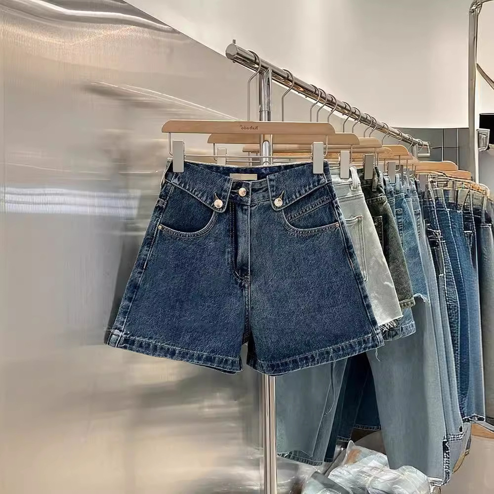 Women Niche High Design Cuffed - đánh giá và giá Denim Shorts Women