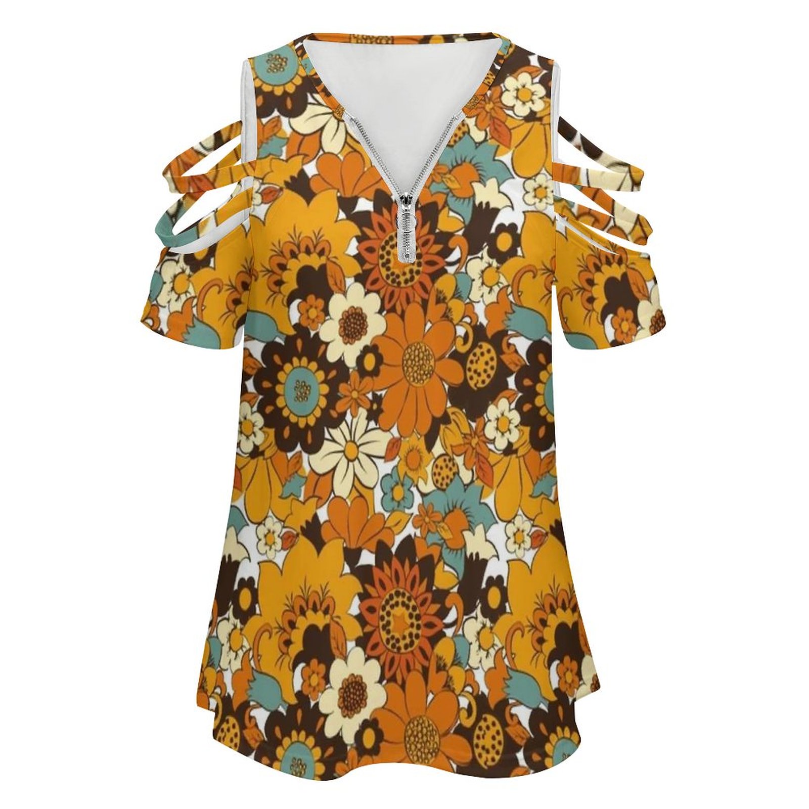 70 60 Retro Hoa Điện, họa Tiết - đánh giá và giá Women'S Fashion In The 70S