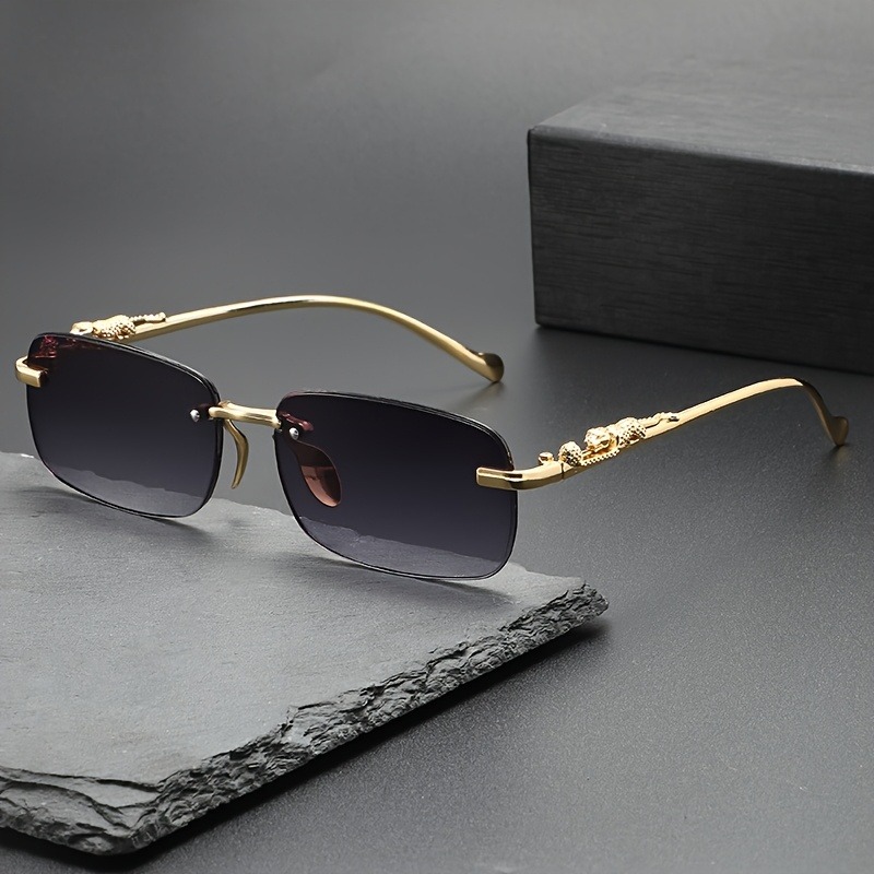 Fashion Rimless Metal Sunglass - đánh giá và giá Women Fashion Glasses