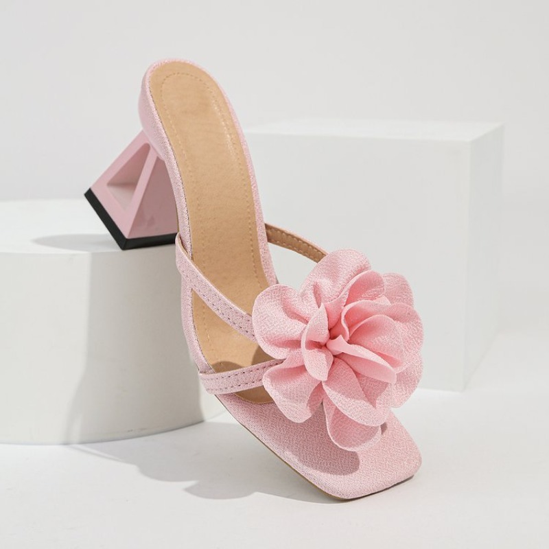 Womens 3D Flower Decor Sandals - đánh giá và giá Floral Summer Dress