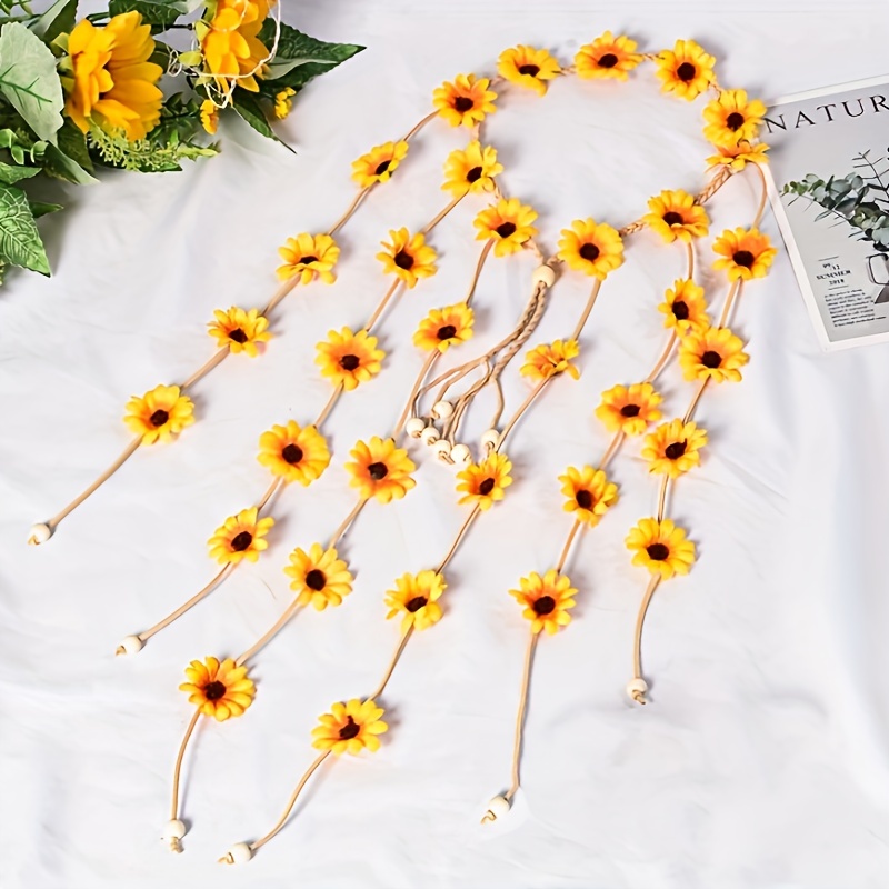 Flower hippie headband, flower - đánh giá và giá Women'S Fashion In The 70S