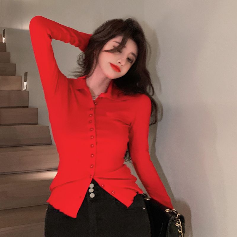 Shirts Women Skinny Elegant Si - đánh giá và giá Women'S Y2K Fashion Aesthetic