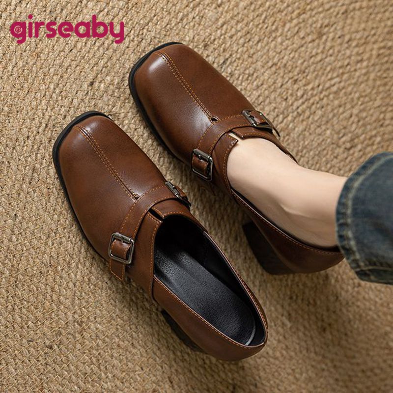 Girseaby Vintage Women Pumps S - đánh giá và giá Women'S Fashion Loafers
